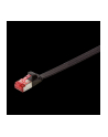 LOGILINK - Płaski Patch cord U/FTP;6;PIMF;dł. 0,25m;czarny - nr 2