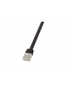 LOGILINK - Patchcord Cat.6 U/UTP, dł. 0.25m, ''SlimLine'', czarny - nr 9