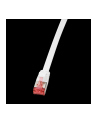 LOGILINK - Płaski Patch cord U/FTP;6;PIMF;dł.0,5m;biały - nr 1