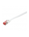 LOGILINK - Płaski Patch cord U/FTP;6;PIMF;dł.0,5m;biały - nr 20