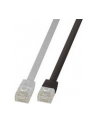 LOGILINK - Patchcord Cat.6 U/UTP, dł. 7.5m, płaski, ''SlimLine'', czarny - nr 9