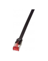LOGILINK - Płaski Patch cord U/FTP;6;PIMF;dł.10m;czarny - nr 9