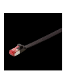 LOGILINK - Płaski Patch cord U/FTP;6;PIMF;dł.15m;czarny - nr 20