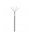TechlyPro Kabel skrętka zewnętrzna F/UTP Cat5e 4x2 drut CCA 305m czarny - nr 32