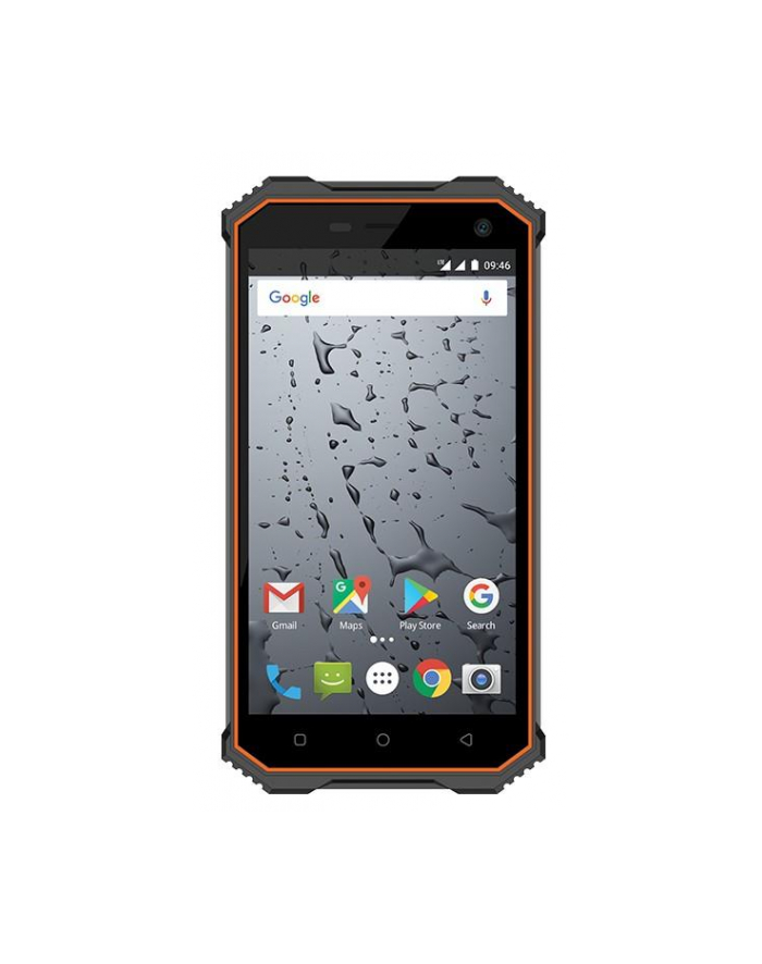 MaxCom MS457 Strong, Smartfon GSM 5'', LTE,  Dual Sim, Czarn-Pomarańczowy główny