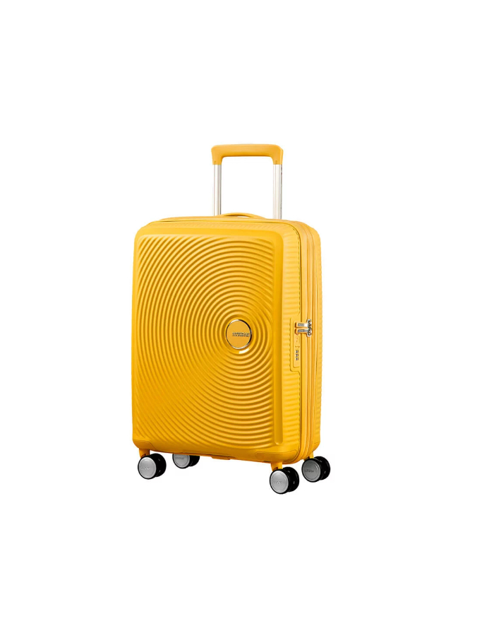 Spinner AT SAMSONITE 32G06001 SOUNDBOX-55/20 TSA,EXP bagaż, 4 kółka, żółta/złota główny