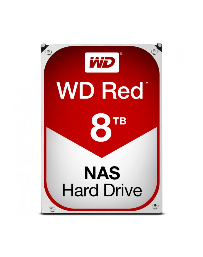 western digital Dysk twardy WD Red, 3.5'', 8TB, SATA/600, 256MB cache główny