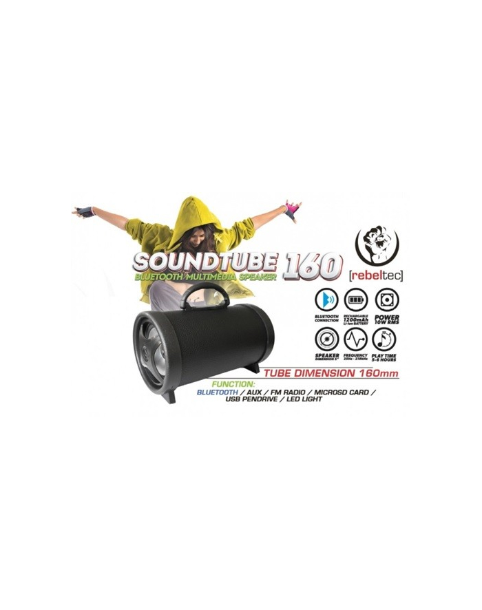 rebeltec Głośnik Bluetooth SoundTube 160 czarny główny