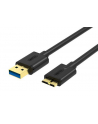 unitek Kabel USB 3.0 microUSB Typ-B - USB Typ-A M/M, 2m, Y-C463GBK - nr 1