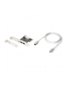 digitus Karta/Kontroler Firewire (400) PCI Exp., 2xZew. 1xZew.(Mini) IEEE1394a 6pin + Mini, Low Profile - nr 21