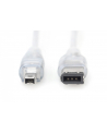 digitus Karta/Kontroler Firewire (400) PCI Exp., 2xZew. 1xZew.(Mini) IEEE1394a 6pin + Mini, Low Profile - nr 40