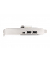 digitus Karta/Kontroler Firewire (400) PCI Exp., 2xZew. 1xZew.(Mini) IEEE1394a 6pin + Mini, Low Profile - nr 41