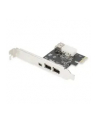 digitus Karta/Kontroler Firewire (400) PCI Exp., 2xZew. 1xZew.(Mini) IEEE1394a 6pin + Mini, Low Profile - nr 46