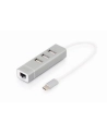 digitus HUB/Koncentrator 3-portowy USB 2.0 HighSpeed Typ C z Fast Etherne - nr 12
