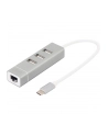 digitus HUB/Koncentrator 3-portowy USB 2.0 HighSpeed Typ C z Fast Etherne - nr 34
