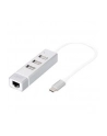 digitus HUB/Koncentrator 3-portowy USB 2.0 HighSpeed Typ C z Fast Etherne - nr 56