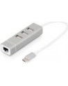 digitus HUB/Koncentrator 3-portowy USB 2.0 HighSpeed Typ C z Fast Etherne - nr 63