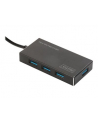 digitus HUB/Koncentrator 4-portowy USB 3.0 SuperSpeed, aktywny, HQ aluminium - nr 46