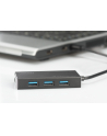 digitus HUB/Koncentrator 4-portowy USB 3.0 SuperSpeed, aktywny, HQ aluminium - nr 51