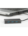 digitus HUB/Koncentrator 4-portowy USB 3.0 SuperSpeed, aktywny, HQ aluminium - nr 70