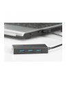 digitus HUB/Koncentrator 4-portowy USB 3.0 SuperSpeed, aktywny, HQ aluminium - nr 86