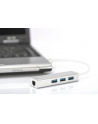 digitus HUB/Koncentrator 3-portowy USB 3.0 SuperSpeed z Gigabit LAN adapter - nr 19