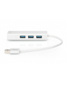 digitus HUB/Koncentrator 3-portowy USB 3.0 SuperSpeed z Gigabit LAN adapter - nr 70