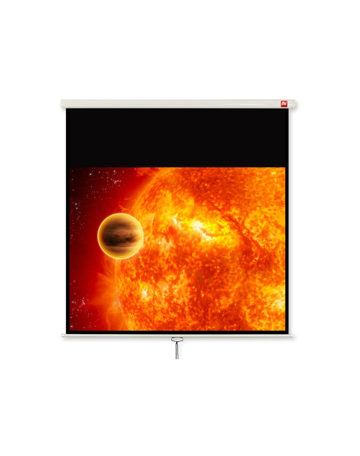 Ekran scienny reczny 230x129cm/MattWhite główny