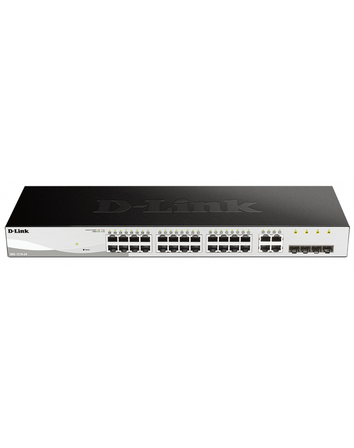 Switch D-LINK DGS-1210-24, 24-port 10/100/1000 Gigabit Smart Switch including 4 Combo 1000BaseT/SFP główny