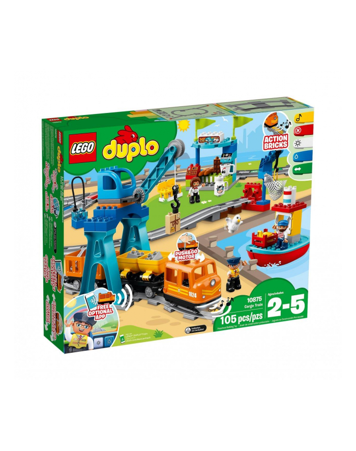 LEGO 10875 DUPLO Pociąg towarowy p2 główny