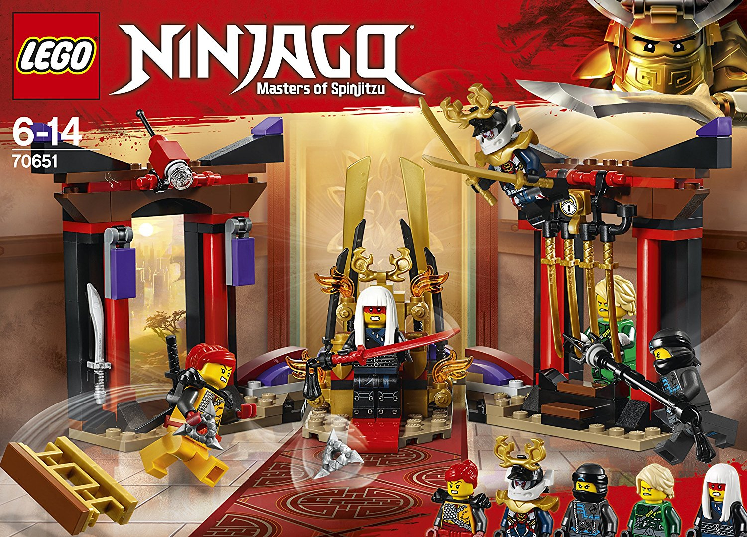 Lego 70651 Ninjago Starcie W Sali Tronowej P6 Lg70651 Net Spl