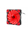 natec Wentylator do zasilacza/obudowy Genesis Hydrion 120 czerwony LED - nr 2