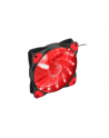 natec Wentylator do zasilacza/obudowy Genesis Hydrion 120 czerwony LED - nr 7