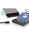 digitus Obudowa zewnętrzna USB 2.0 na dysk HDD/SSD 2.5' SATA II, 9.5/ 7.5 mm, aluminiowa - nr 33