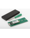 digitus Obudowa zewnętrzna USB 3.0 na dysk SATA SSD - M2 (NGFF), do 6 Gbit/s, aluminiowa, czarna - nr 16