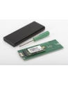 digitus Obudowa zewnętrzna USB 3.0 na dysk SATA SSD - M2 (NGFF), do 6 Gbit/s, aluminiowa, czarna - nr 20