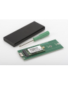 digitus Obudowa zewnętrzna USB 3.0 na dysk SATA SSD - M2 (NGFF), do 6 Gbit/s, aluminiowa, czarna - nr 9
