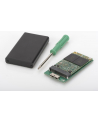 digitus Obudowa zewnętrzna microUSB 3.0 na dysk mSATA SSD - M50 (50*30*4 mm), do 6 Gbit/s, aluminiowa, czarna - nr 13