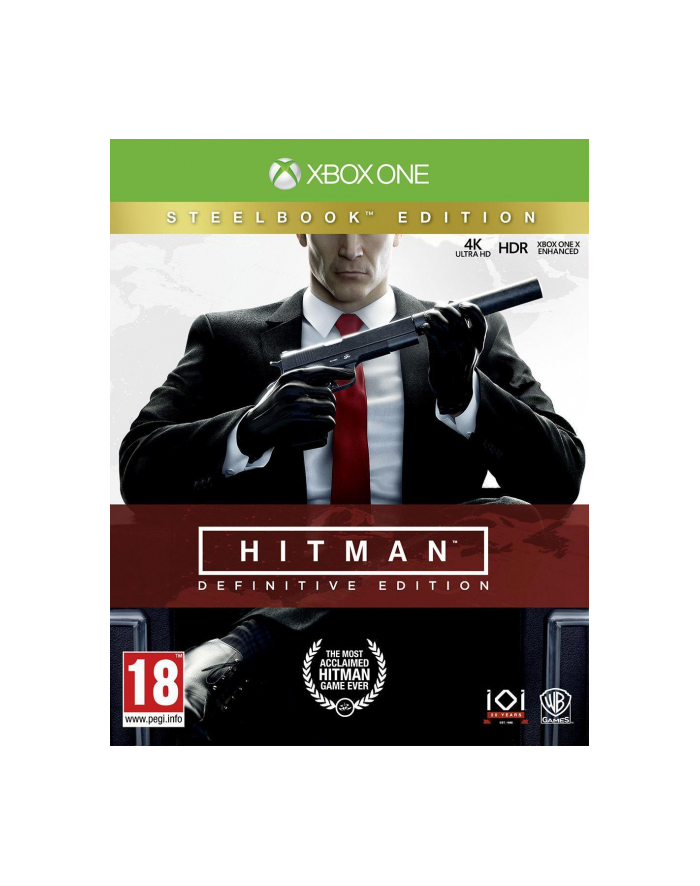 cenega Gra Xbox One Hitman Definitive Edition główny