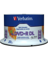 verbatim DVD+R 8x 8.5 GB 50P DL Printable - nr 41