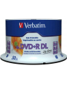 verbatim DVD+R 8x 8.5 GB 50P DL Printable - nr 43
