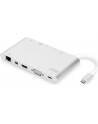digitus Stacja dokująca USB Typ C, 11 dodatkowych portów, funkcja Dual Monitor, 4K, aluminiowa, srebrna - nr 40