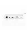 digitus Stacja dokująca USB Typ C, 11 dodatkowych portów, funkcja Dual Monitor, 4K, aluminiowa, srebrna - nr 72