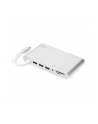 digitus Stacja dokująca USB Typ C, 11 dodatkowych portów, funkcja Dual Monitor, 4K, aluminiowa, srebrna - nr 74