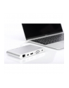 digitus Stacja dokująca USB Typ C, 11 dodatkowych portów, funkcja Dual Monitor, 4K, aluminiowa, srebrna - nr 76