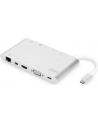 digitus Stacja dokująca USB Typ C, 11 dodatkowych portów, funkcja Dual Monitor, 4K, aluminiowa, srebrna - nr 85