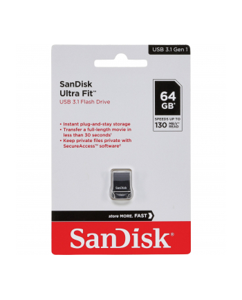 sandisk ULTRA FIT USB 3.1 64GB 130MB/s