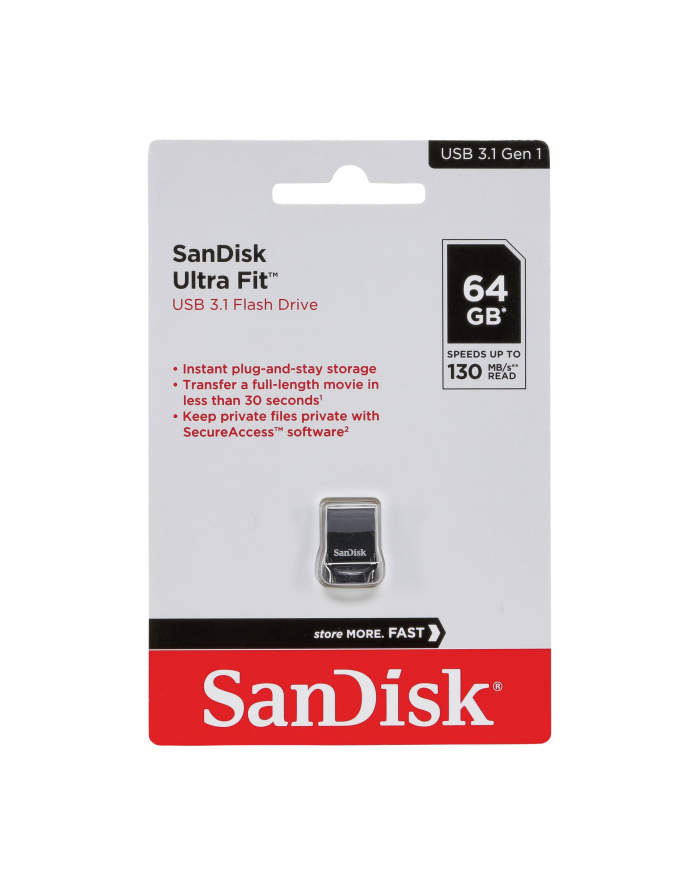 sandisk ULTRA FIT USB 3.1 64GB 130MB/s główny