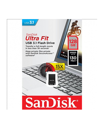 sandisk ULTRA FIT USB 3.1 128GB 130MB/s