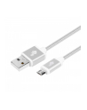 tb Kabel USB-Micro USB 1.5 m srebrny sznurek - nr 2
